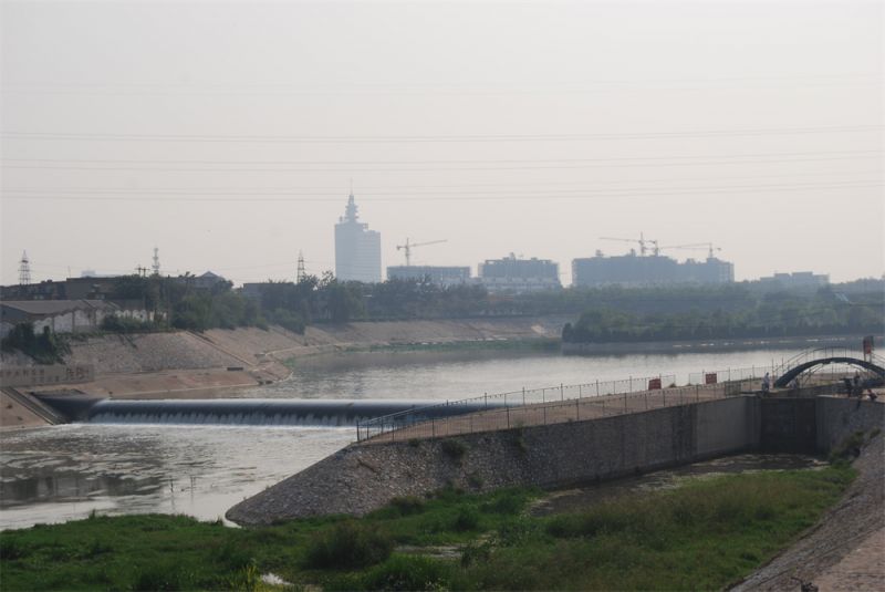 安陽河殷都橋橡膠壩